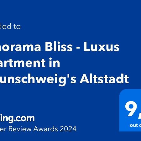 Panorama Bliss - Luxus Apartment In Braunschweig'S Altstadt Buitenkant foto