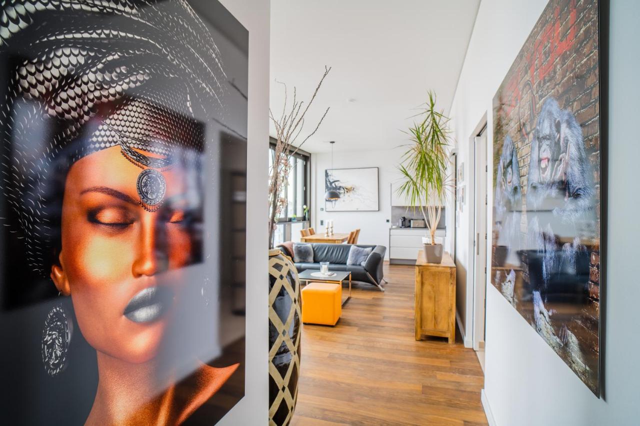 Panorama Bliss - Luxus Apartment In Braunschweig'S Altstadt Buitenkant foto