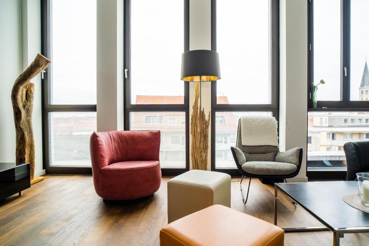 Panorama Bliss - Luxus Apartment In Braunschweig'S Altstadt Buitenkant foto