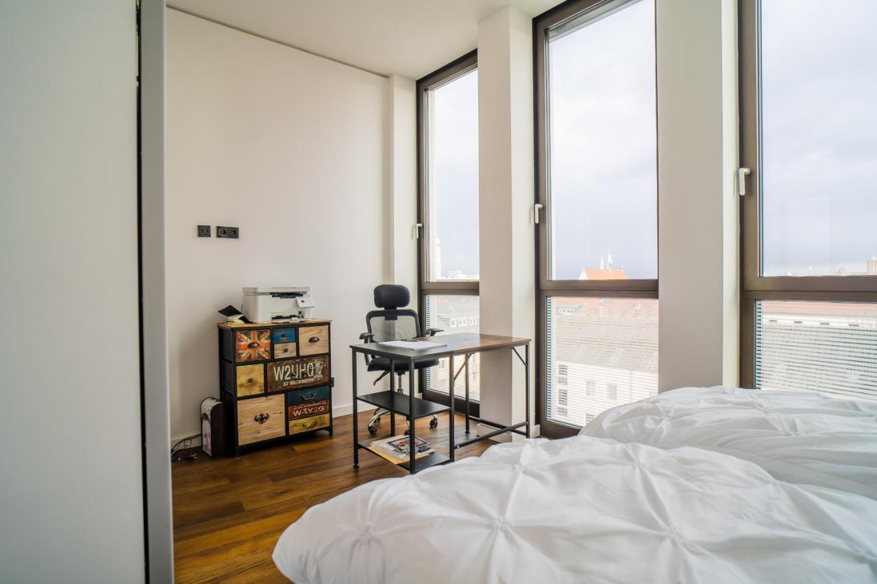 Panorama Bliss - Luxus Apartment In Braunschweig'S Altstadt Buitenkant foto