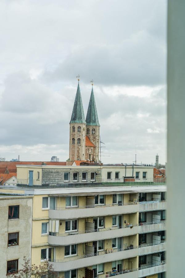 Panorama Bliss - Luxus Apartment In Braunschweig'S Altstadt Buitenkant foto