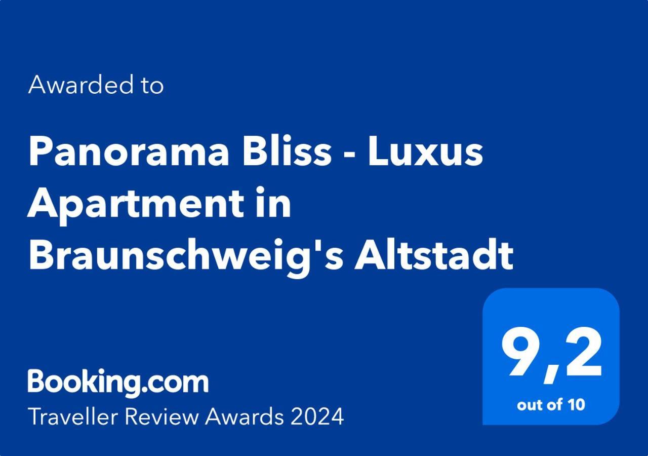 Panorama Bliss - Luxus Apartment In Braunschweig'S Altstadt Buitenkant foto